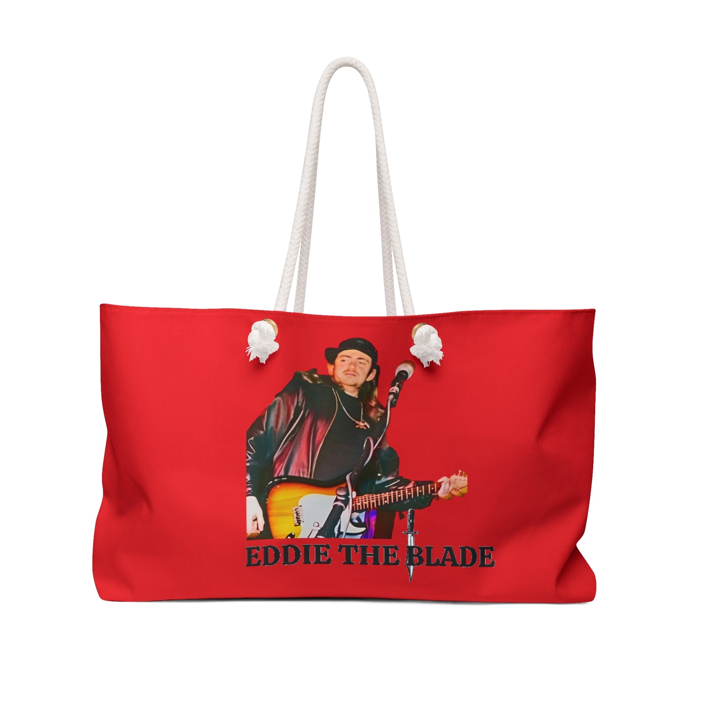 Eddie the blade large overnight Bag (red)