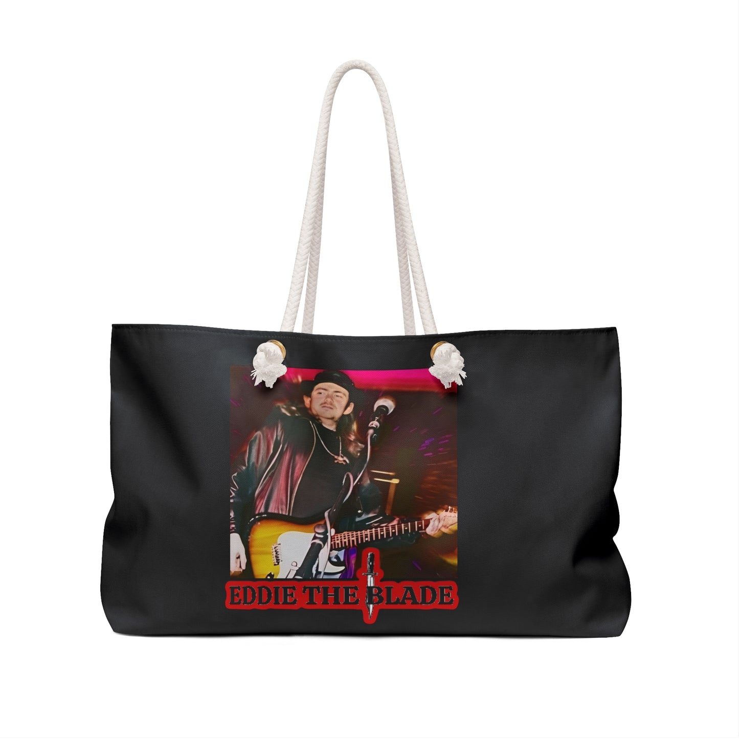 Eddie the blade over night bag (black)