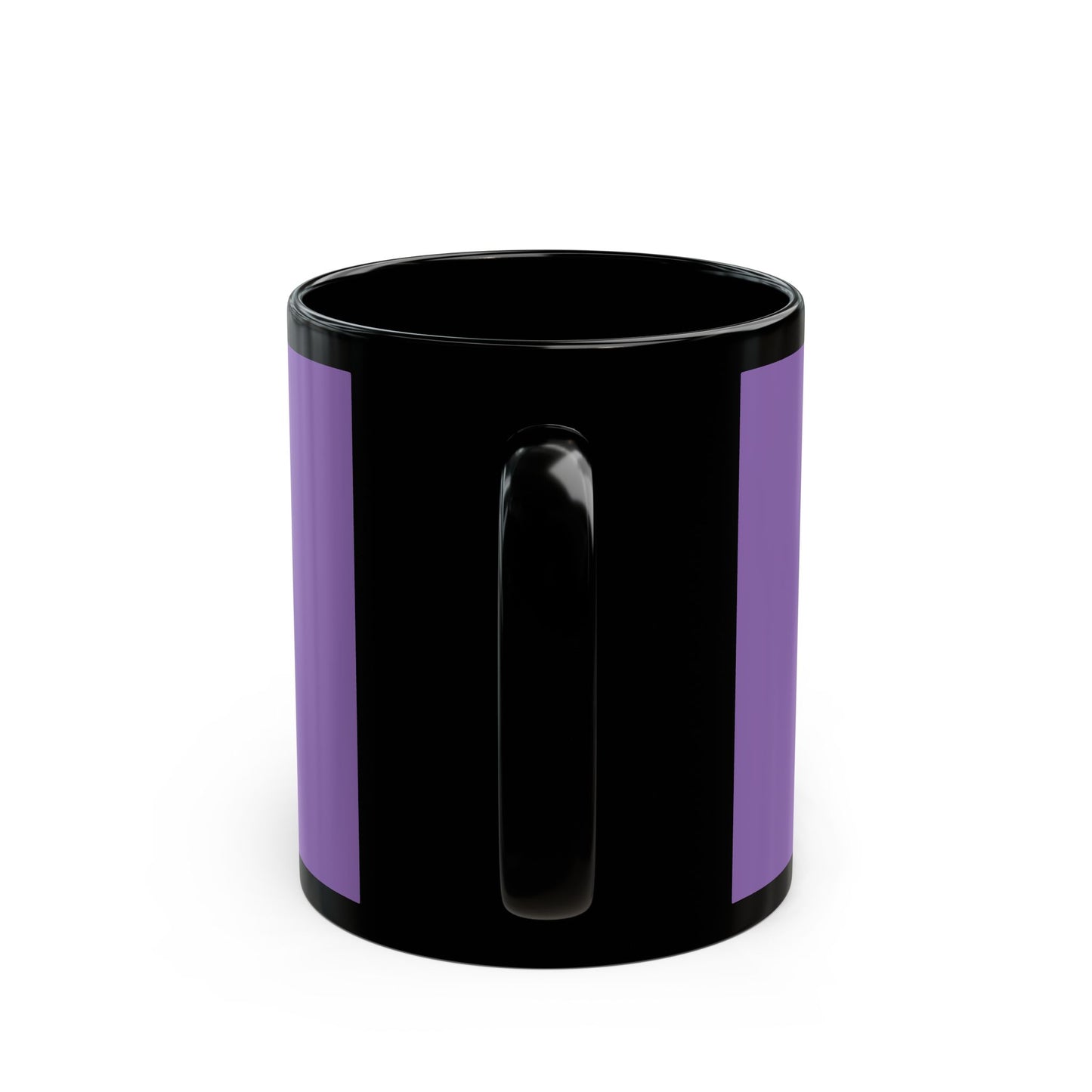Eddie the blade purple Mug w/black trim