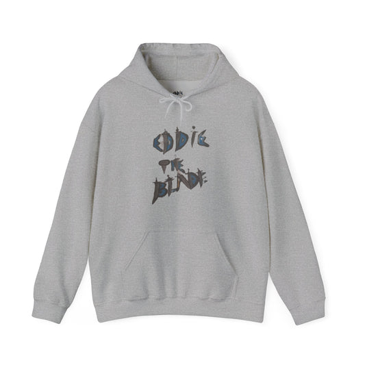 Eddie the blade grey hoodie w/daggers