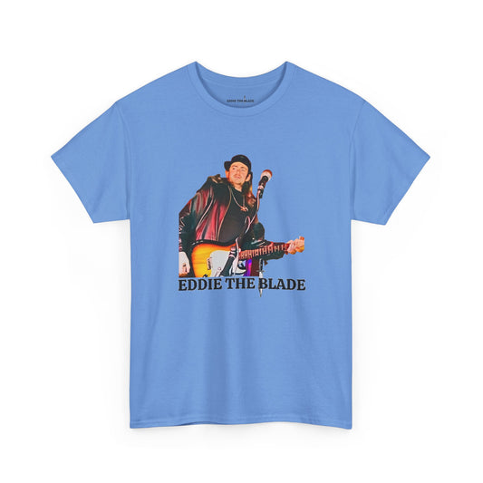 Eddie the blade blue T-shirt