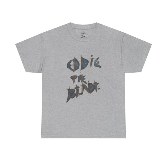 Eddie the blade grey T-shirt w/daggers
