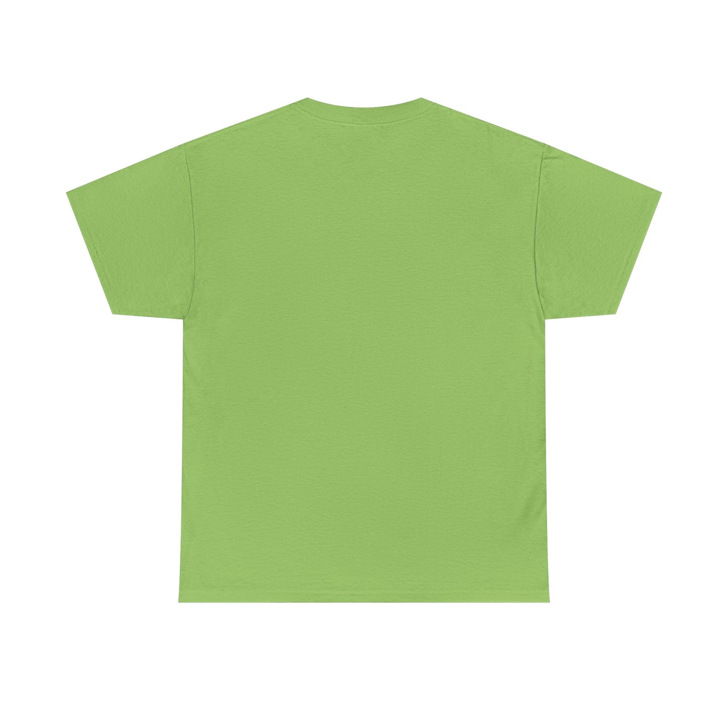 Eddie the blade lady's green T-shirt w/leaf logo