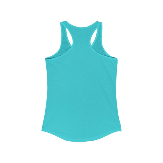 Eddie the blade blue lady's Tank top w/logo