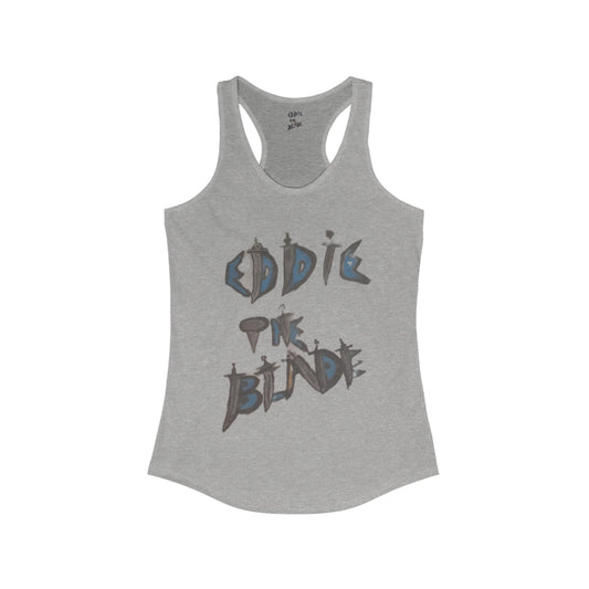 Eddie the blade lady's grey Tanktop w/daggers