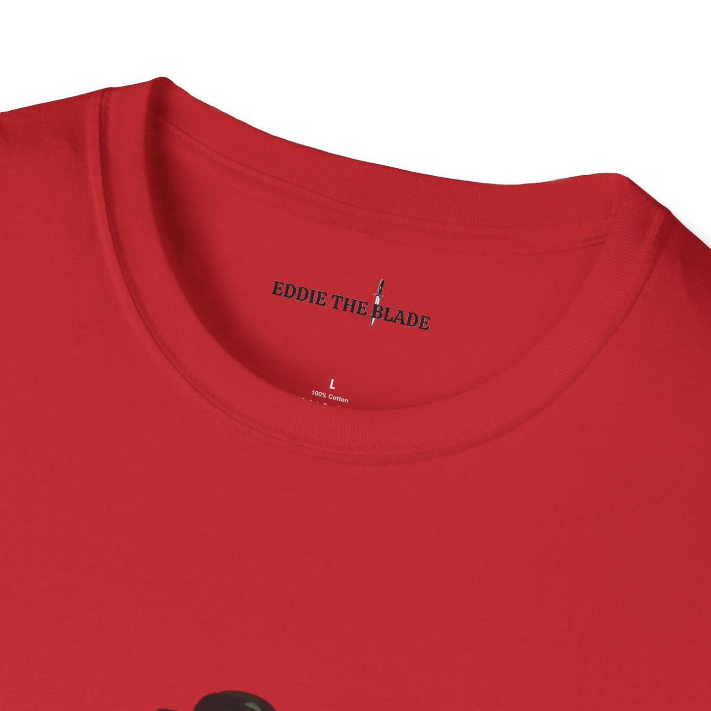 Eddie the blade ladys T-Shirt (red)