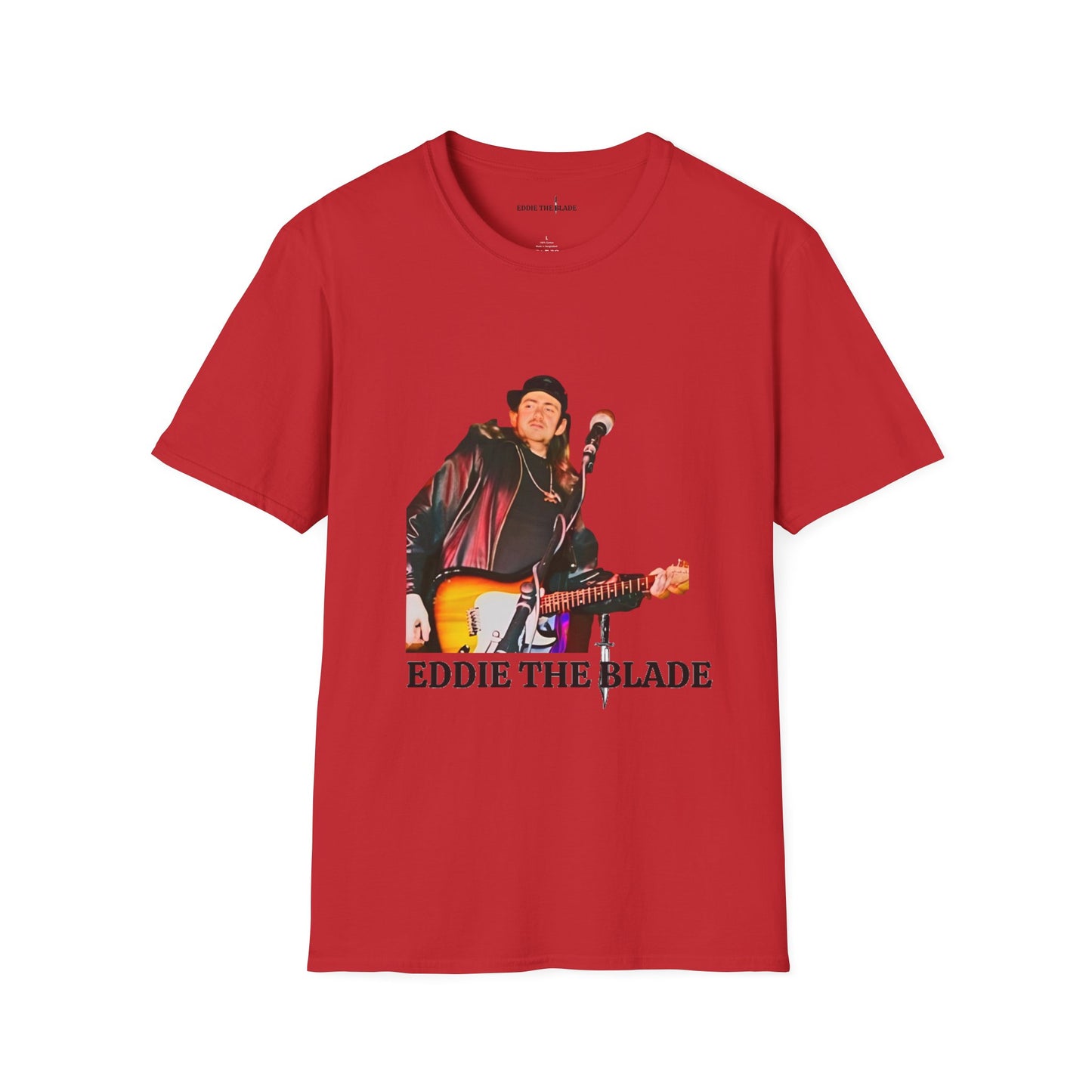 Eddie the blade ladys T-Shirt (red)