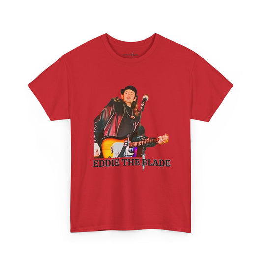 Eddie the blade red t-shirt