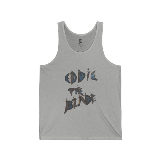 Eddie the blade grey Tank top w/daggers