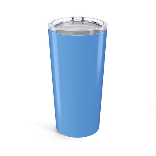 Eddie the blade blue Tumbler w/black logo