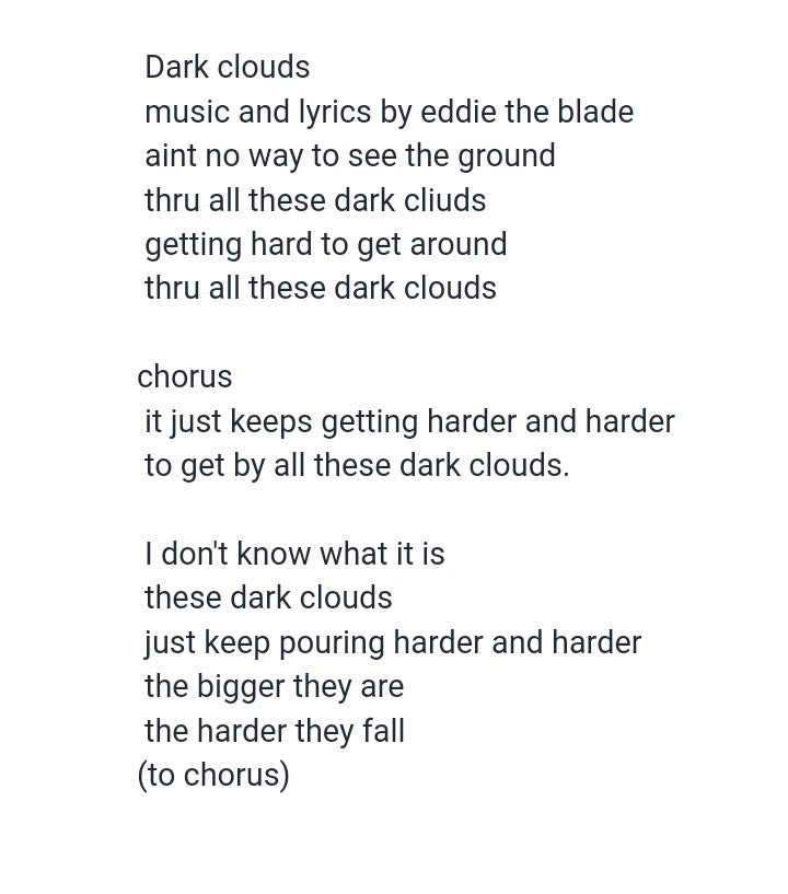 DARK CLOUDS