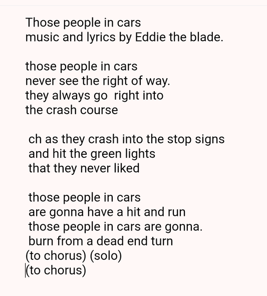 Those people in cars 2