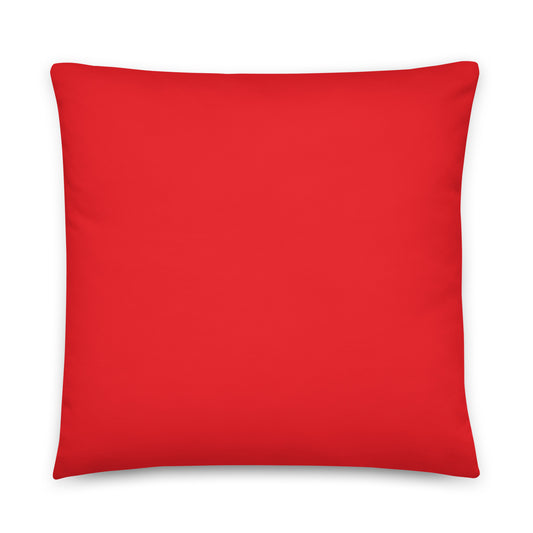 EDDIE the blade medium throw Pillow with logo (red)