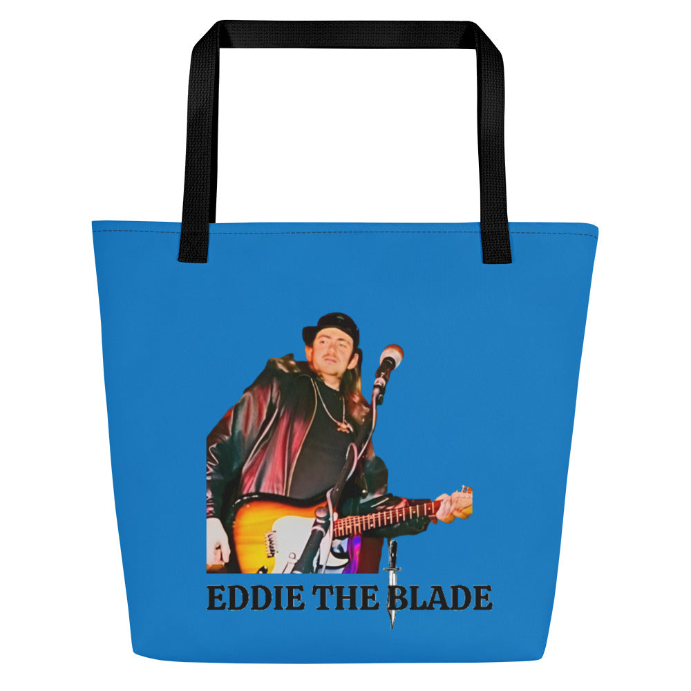 Eddie the blade blue Tote Bag