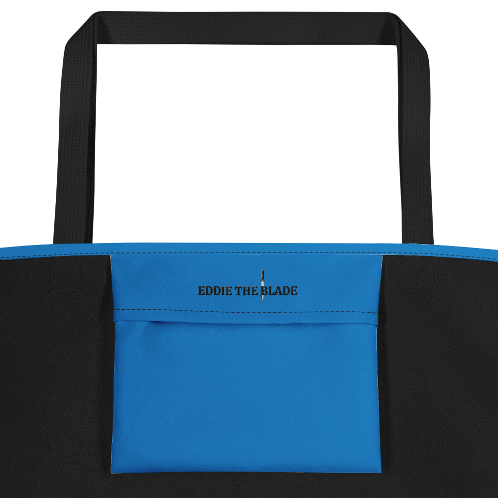 Eddie the blade blue Tote Bag