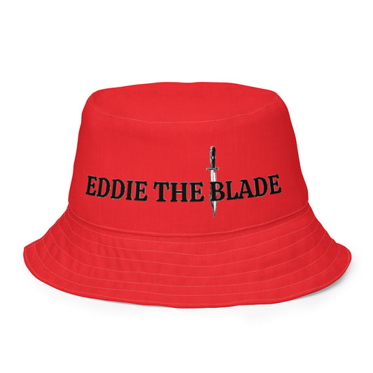 Eddie the blade red bucket hat