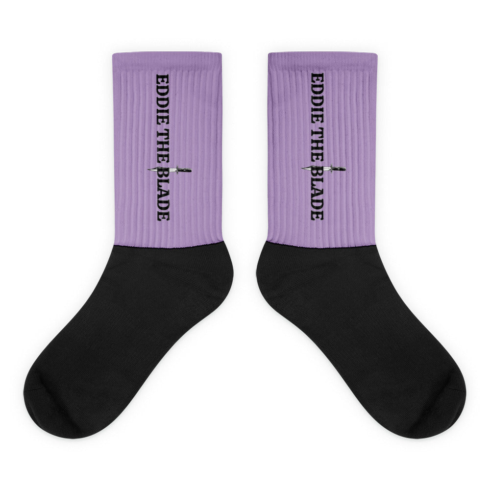 Eddie the blade Socks (purple)