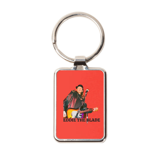 Eddie the blade red keychain/photo/logo