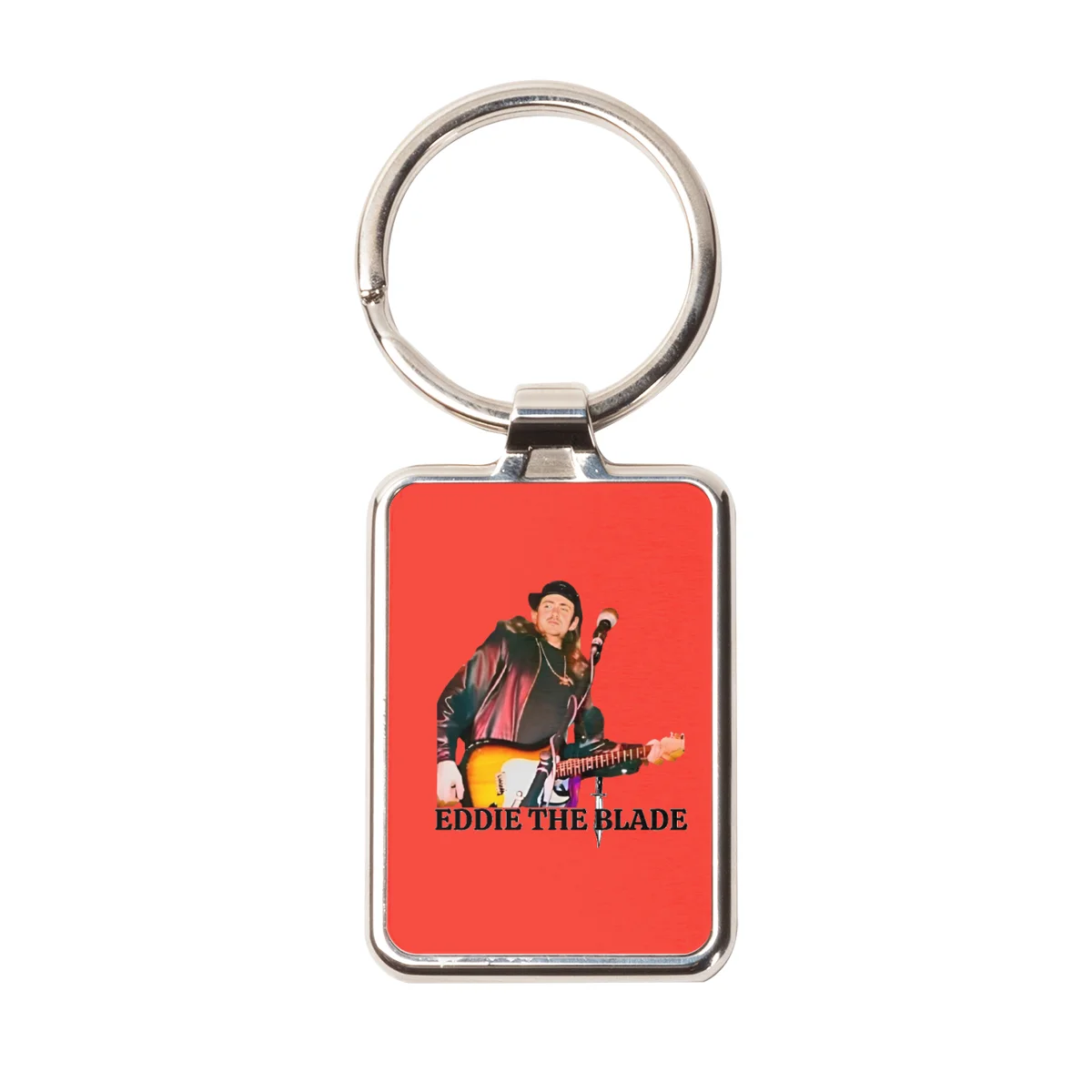 Eddie the blade red keychain/photo/logo