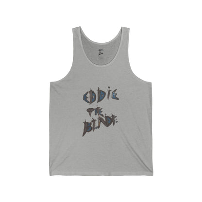 Eddie the blade grey Tank top w/daggers