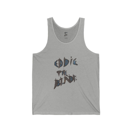 Eddie the blade grey Tank top w/daggers