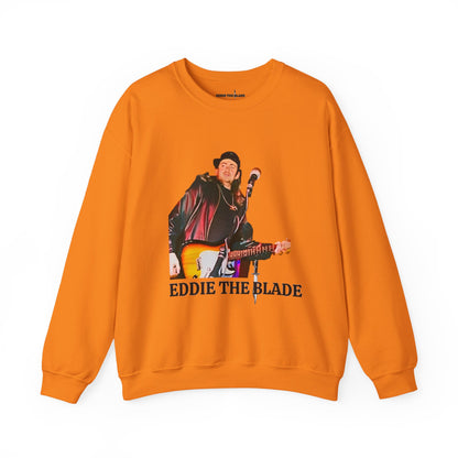Eddie the blade orange sweat shirt