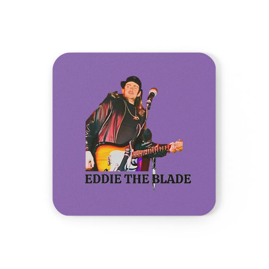 Eddie the blade drinking Coaster (purple)