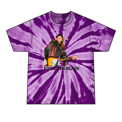 Eddie the blade purple tye-Dye T-shirt