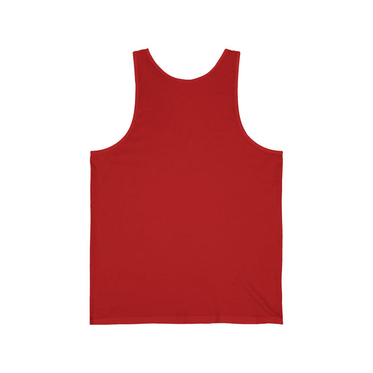 Eddie the blade mens red Tank top w/photo/logo