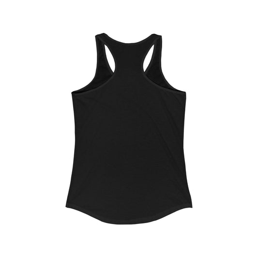 Eddie the blade black lady's  Tank top w/photo/purple logo