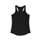 Eddie the blade black lady's  Tank top w/photo/ red logo