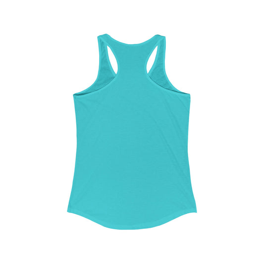 Eddie the blade ladys tank top (blue)