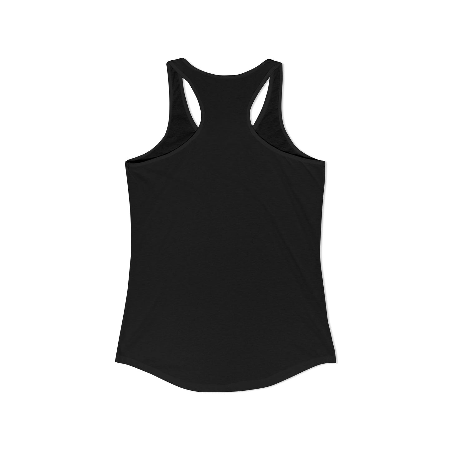 Black ladys Tank top w/red logo