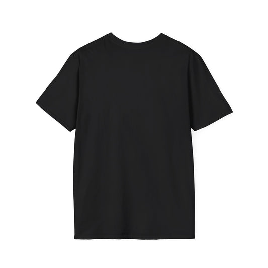 Eddie the blade lady's  T-Shirt (black w/blue logo)