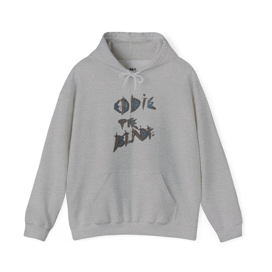 Eddie the blade grey hoodie w/daggers