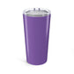 Eddie the blade purple tumbler w/red logo