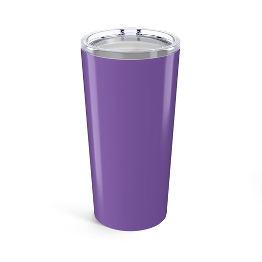 Eddie the blade purple tumbler w/red logo