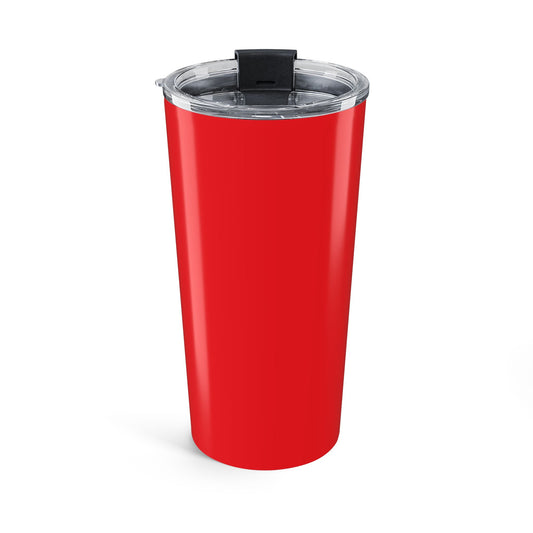 Eddie the blade red Tumbler w/logo