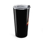 Eddie the blade black tumbler w/photo/red logo