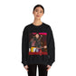 Eddie the blade black  Sweatshirt w/photo/red logo