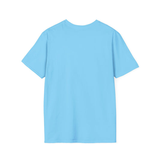 Eddie the blade lady's  T-Shirt (blue w/logo)