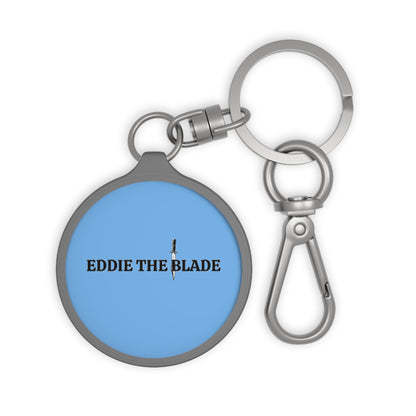 EDDIE the blade blue keychain w/logo