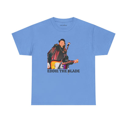Eddie the blade ladys Tee ( blue)