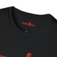 Eddie the blade ladys T-Shirt (black w/red logo)