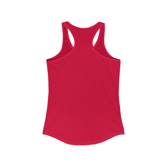 Eddie the blade red lady's  Tank top