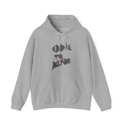 Eddie the blade grey hoodie w/daggers