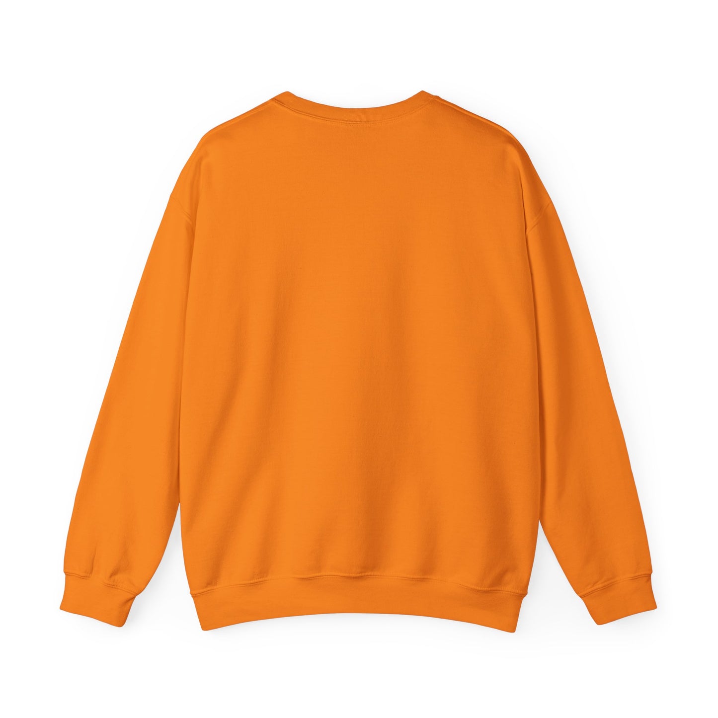 Eddie the blade orange sweat shirt w/logo