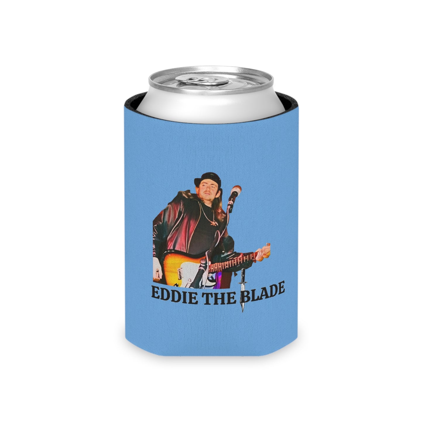 Eddie the blade blue can Cooler