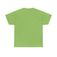 Eddie the blade lady's green  T-shirt w/leaf logo