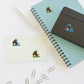 Eddie the blade blue and green Sticker Sheets w/photo/logo